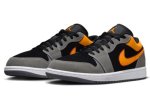 画像2: Air Jordan 1 Low SE Black/Orange/Gray FN7308-008 Jordan ジョーダン シューズ   【海外取寄】 (2)