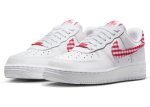 画像2: WMNS AIR FORCE 1 '07  Whit/Red DZ2784-101 Nike ナイキ Gingham Plaid シューズ   【海外取寄】 (2)