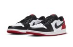 画像2: Air Jordan 1 Low Retro OG Black Toe White/Black/Red CZ0790-106 Jordan ジョーダン つま黒 シューズ   【海外取寄】 (2)