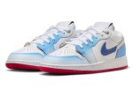 画像2: Air Jordan 1 Low SE GS White/Royal/Red FN8895-141 Jordan ジョーダン Gradient シューズ   【海外取寄】【GS】キッズ (2)