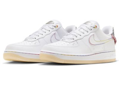 画像1: WMNS AIR FORCE 1  '07 LX Native White/White FN8918-111 Nike ナイキ シューズ   【海外取寄】【WOMEN'S】