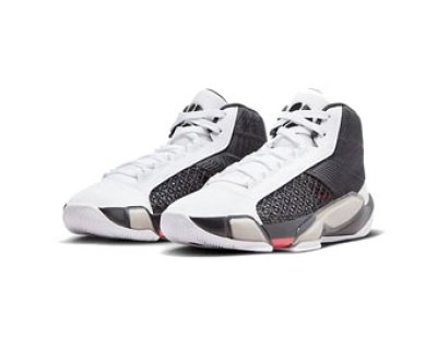 画像1: Air Jordan 38 GS White/Black/Siren Red DZ3499-106 Jordan ジョーダン シューズ   【海外取寄】【GS】キッズ