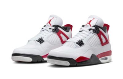 画像1: Air Jordan 4 Retro Red Cement White/Fire Red/Black DH6927-161 Jordan ジョーダン シューズ   【海外取寄】