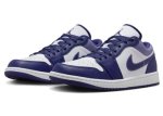 画像2: Air Jordan 1 Low  Purple/White 553558-515 Jordan ジョーダン シューズ   【海外取寄】 (2)