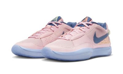 画像1: JA 1 Autograph Pink/Blue/Cobalt FV1282-600 Nike ナイキ ジャ・モラント シューズ   【海外取寄】