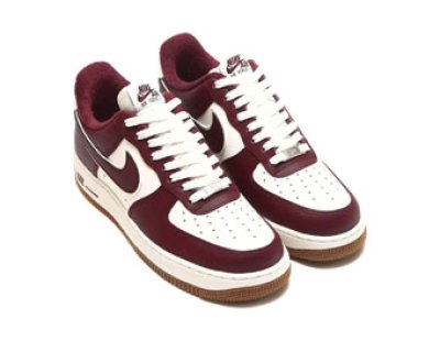 画像1: AIR FORCE 1  '07 LV8 Sail/Maroon DQ7659-102 Nike ナイキ シューズ   【海外取寄】