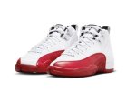 画像2: Air Jordan 12 Retro GS Cherry White/Black/Varsity Red 153265-116 Jordan ジョーダン レトロ シューズ   【海外取寄】【GS】キッズ (2)