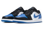 画像2: Air Jordan 1 Low  White/Royal Blue/Black 553558-140 Jordan ジョーダン シューズ   【海外取寄】 (2)