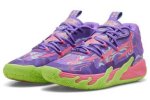 画像2: MB.03 Toxic GS Purple/Green 379268-01 Puma プーマ ラメロボール シューズ   【海外取寄】【GS】キッズ (2)