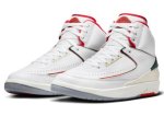 画像2: Air Jordan 2 Retro Origins White/Fire Red/Green/Sail DR8884-101 Jordan ジョーダン シューズ   【海外取寄】 (2)