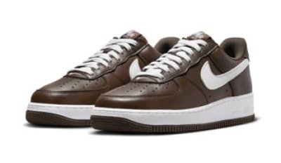 画像1: AIR FORCE 1 LOW RETRO Qs Chocolate Brown/White FD7039-200 Nike ナイキ シューズ   【海外取寄】