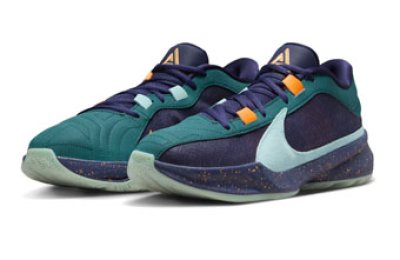 画像1: Zoom Freak 5 Jade Ice Navy/Teal/Purple/Orange DX4996-300 Nike ナイキ フリーク　 シューズ   【海外取寄】