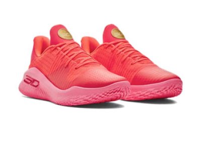 画像1: Curry 4 Low FloTro Red/Pink 3026620-600 UnderArmour アンダーアーマー フロトロ シューズ  ステフォン カリー 【海外取寄】