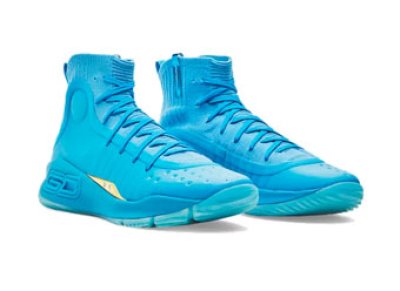 画像1: Curry 4 Retro Blue 1298306-404 UnderArmour アンダーアーマー シューズ  ステフォン カリー 【海外取寄】