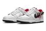 画像2: Dunk Low GS　CNY Year Of the Dragon White/Black/University Red FZ5528-101 Nike ナイキ シューズ   【海外取寄】【GS】キッズ (2)