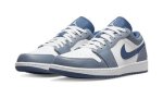 画像2: Air Jordan 1 Low Ashen Slate White/Steel Blue 553558-414 Jordan ジョーダン シューズ   【海外取寄】 (2)