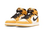 画像2: Air Jordan 1 High Retro OG GS Yellow Ochre/Black/Sail FD1437-701 Jordan ジョーダン シューズ   【海外取寄】【GS】キッズ (2)