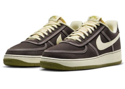 画像1: Air Force 1 Low '07 PRM Baroque Brown/Coconut Milk CI9349-201 Nike ナイキ キャンパス シューズ   【海外取寄】