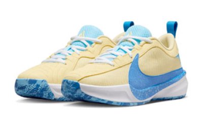 画像1: Zoom Freak 5 GS  Cream/Blue DZ4486-400 Nike ナイキ フリーク  シューズ   【海外取寄】【GS】キッズ