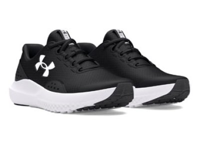 画像1: UA サージ　4　GS Black/White 3027103-001 UnderArmour アンダーアーマー シューズ  【GS】キッズ