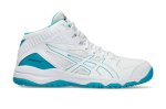 画像2: DUNKSHOT MB 9 White/Blue 1064A006-109 Asics アシックス シューズ  【GS】キッズ (2)