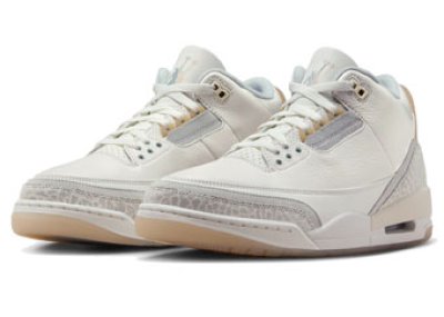 画像1: Air Jordan 3 Retro　Craft Ivory/Gray/Mist Cream FJ9479-100 Jordan ジョーダン シューズ   【海外取寄】