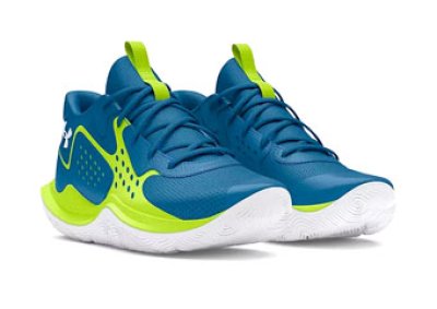 画像1: UA GS Jet '23 Blue/Yellow/White 3026635-401 UnderArmour アンダーアーマー シューズ   【海外取寄】【GS】キッズ