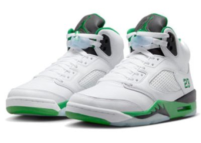 画像1: Wmns Air Jordan 5 Retro  White/Luckey Green DD9336-103 Jordan ジョーダン シューズ   【海外取寄】【WOMEN'S】