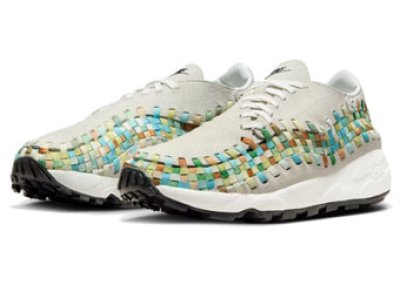 画像1: Wmns AIR FOOTSCAPE WOVEN Rainbow Sail/Multi/Black FB1959-101 Nike ナイキ シューズ   【海外取寄】【WOMEN'S】