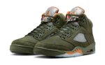 画像2: Air Jordan 5 Retro  Army Olive/Orange/Black DD0587-308 Jordan ジョーダン シューズ   【海外取寄】 (2)