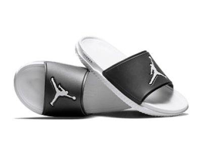 画像1: Jordan Jumpman Slide White/Black FQ1598-010 Jordan ジョーダン シューズ   【海外取寄】