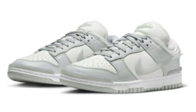 画像1: Wmns Dunk Low Twist Silver/Sail/White DZ2794-004 Nike ナイキ シューズ   【海外取寄】【WOMEN'S】