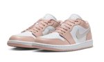 画像2: Wmns Air Jordan 1 Low  Crimson Tint White/Light Bone/Beige  DC0774-120 Jordan ジョーダン シューズ   【海外取寄】【WOMEN'S】 (2)