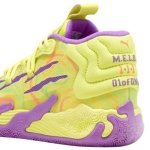 画像2: MB.03 GS Spark Yellow/Purple 379931-01 Puma プーマ ラメロボール シューズ   【海外取寄】【GS】キッズ (2)