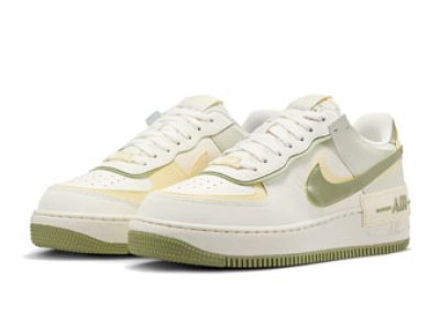 画像1: Wmns Air Force 1 SHADOW Sail/Pale Ivory/Oil Green FN6335-101 Nike ナイキ フォース シャドウ シューズ   【海外取寄】【WOMEN'S】