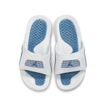 画像2: Jordan Hydro Retro 4 Slides GS White/Blue 532226-141 Jordan ジョーダン サンダル シューズ   【海外取寄】【GS】キッズ (2)