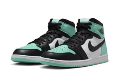 画像1: Air Jordan 1 High Retro OG Green Glow White/Black/Green DZ5485-130 Jordan ジョーダン シューズ   【海外取寄】