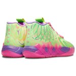 画像2: MB.01 Inverse Toxic Pink/Green/Purple 310437-01 Puma プーマ ラメロボール シューズ   【海外取寄】 (2)