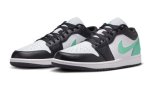 画像2: Air Jordan 1 Low Green Glow White/Black/Green 553558-131 Jordan ジョーダン シューズ   【海外取寄】 (2)