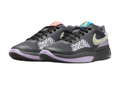 画像1: JA 1 Nightmare Grey/Lilac/Blue/Glow FV1288-001 Nike ナイキ ジャ・モラント シューズ   【海外取寄】