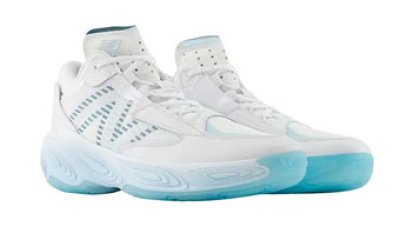 画像1: Fresh Foam BB 2 White/Light Blue BBFRSHW2 NewBalance ニューバランス ザック・ラビーン シューズ   【海外取寄】