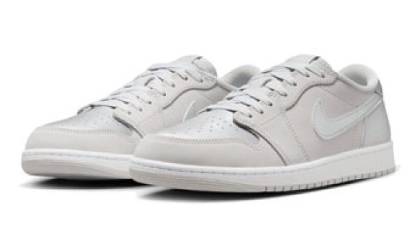Air Jordan 1 Low Retro OG Gray/Metallic Silver CZ0790-002 Jordan 