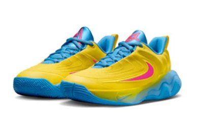 画像1: Giannis Immortality 4 GS Yellow/Pink/Blue FZ6734-700 Nike ナイキ ヤニス　イモータリティ シューズ   【海外取寄】【GS】キッズ