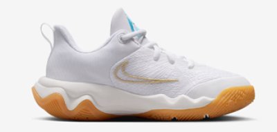 画像1: Giannis Immortality 4 GS White/Aqua Blue/Gum IH7664-100 Nike ナイキ シューズ  【送料無料】【GS】キッズ