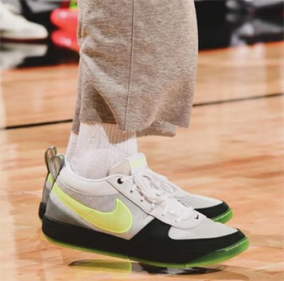 画像1: Book 1 95 Grey/Black/Volt IO9704-001 Nike ナイキ ブッカー   シューズ   【海外取寄】