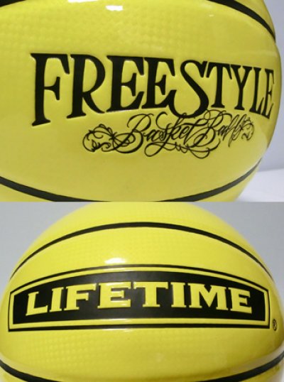 画像1: Ball Street33 7号球 Yel Pate SBBST2-YB LIFE TIME ライフタイム バスケットボール　ストリート33 ボール