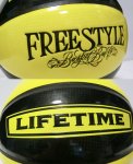 画像2: Ball Street33 7号球 Blk/Yel Pate SBBST2-BY LIFE TIME ライフタイム バスケットボール　ストリート33 ボール (2)