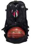 画像2: Bag Cager Team Blk 40-007SV02 BCKPK Spalding スポルディング バッグ (2)