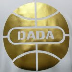 画像2: BALL LONG TEE WHT/GOLD DA17-001 WHT/GOLD DADA ダダ ロング　Tシャツ ウエア 秋冬物 【MEN'S】 (2)