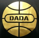 画像2: BALL LONG TEE BLK/GOLD DA17-001 BLK/GOLD DADA ダダ ロング　Tシャツ ウエア 秋冬物 【MEN'S】 (2)